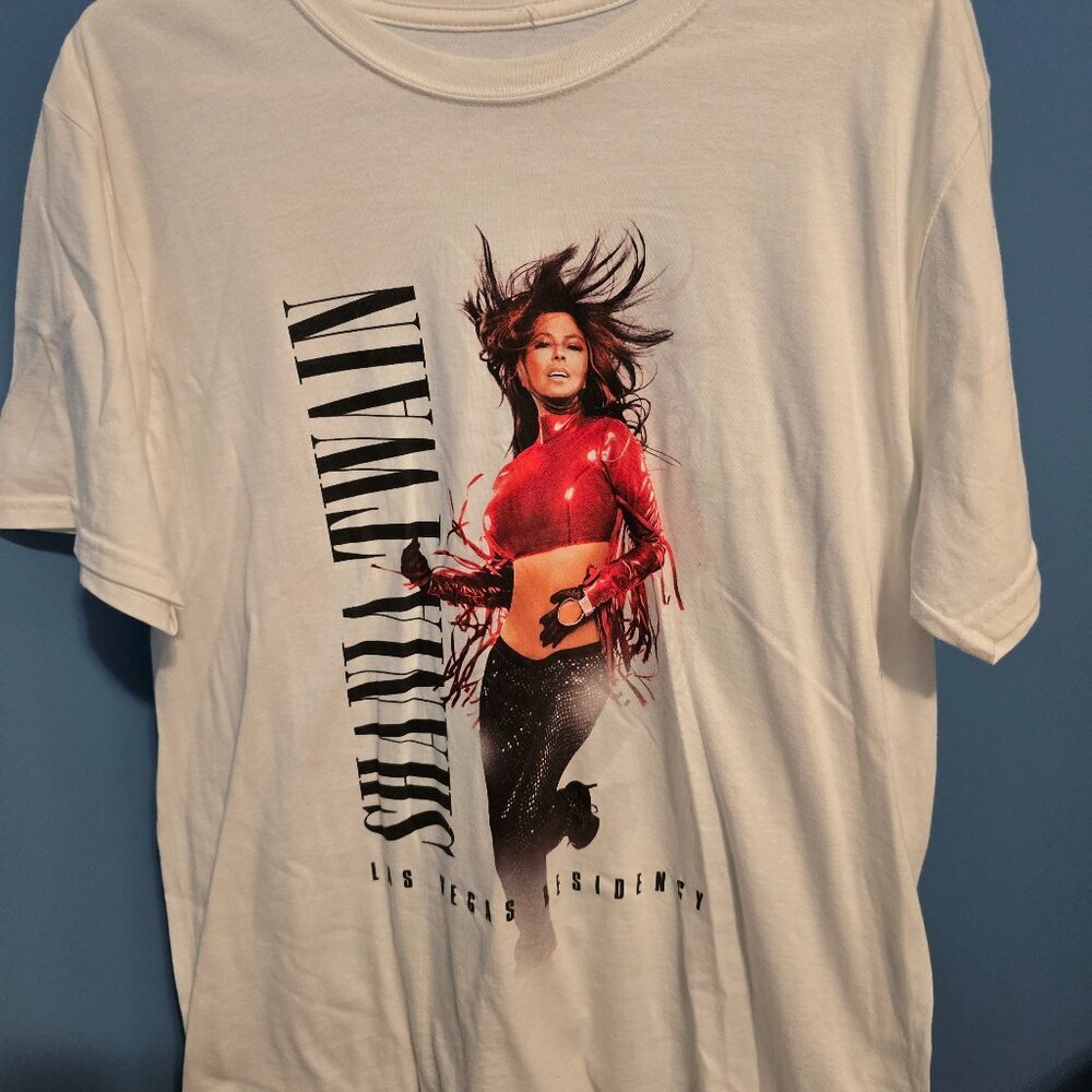 SHANIA TWAIN  BAND TEES (LARGE)